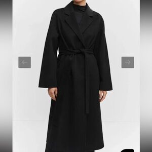 Mango wool coat
